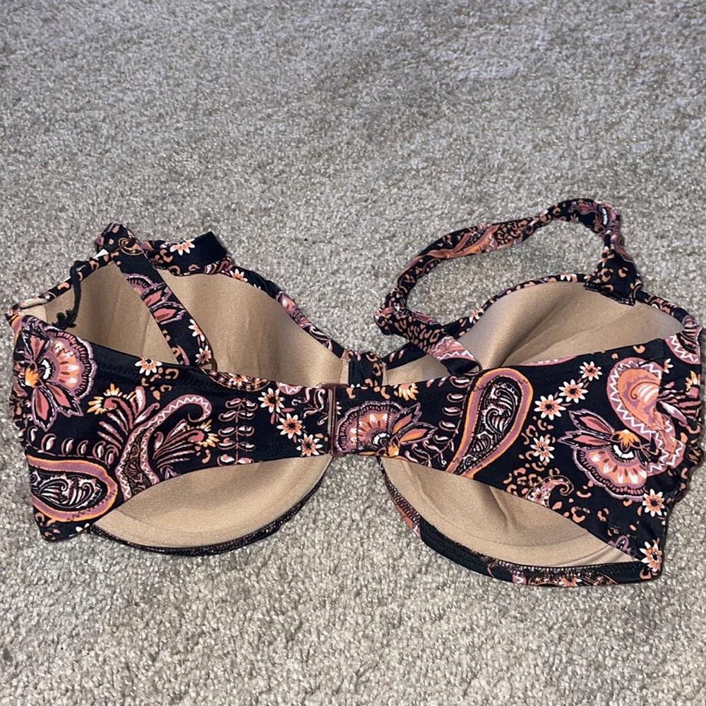 Shade Shore Coastal Grandma push up swim bra 34 DD new - Picture 6 of 12